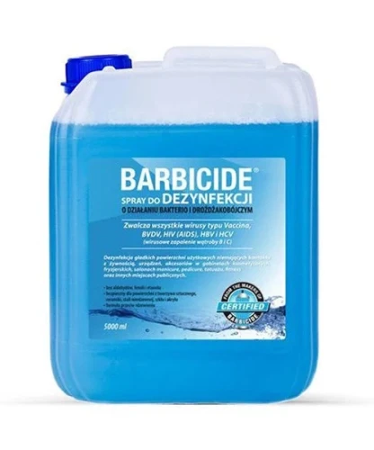 Barbicide felületfertőtlenítő spray utántöltő 5000ml