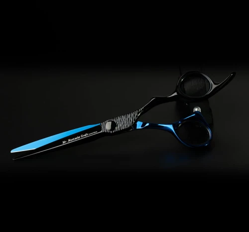 Mr Mustache Craft Black-Blue fodrászolló 6,0"