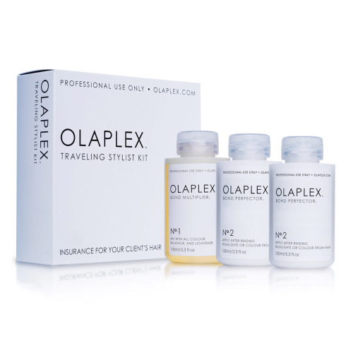 Olaplex Traveling Stylist Kit hajhelyreállító szett – No.1 100ml + No.2 2x100ml