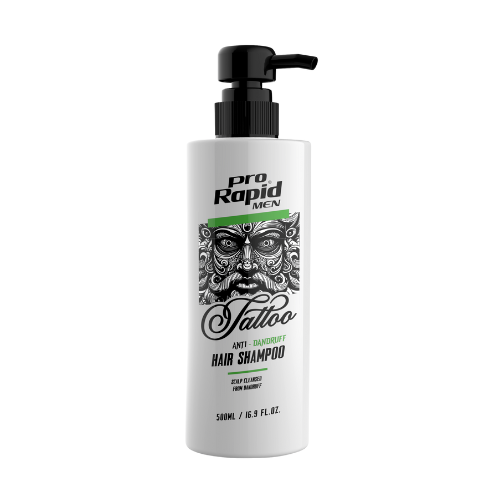 Pro Rapid Tattoo Anti-Dandruff korpásodás elleni sampon 500ml