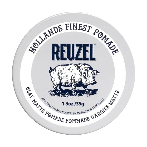 Reuzel Clay Matte Pomade vízbázisú matt hajpomádé 95g