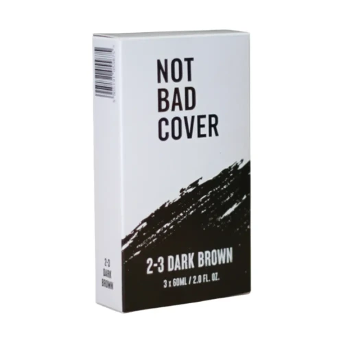 Not Bad Stuff Cover 2-3 Dark Brown haj- és szakállfesték 3 x 60ml
