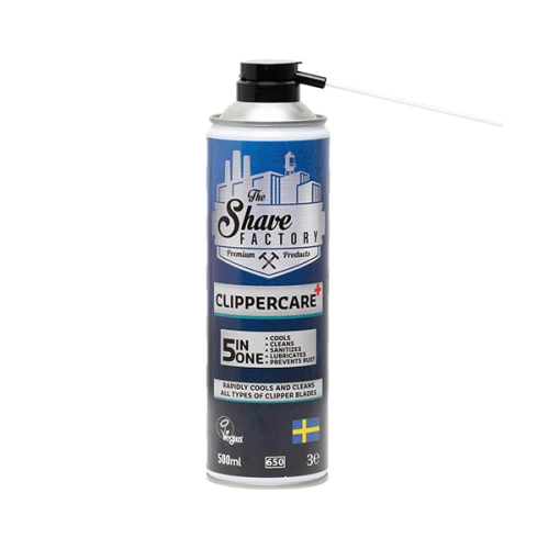 The Shave Factory Clipper Care hajvágógép spray 500ml
