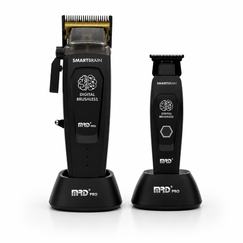 MRD Pro Smart Brain Metal Black Combo hajvágógép + kontúrvágó gép 