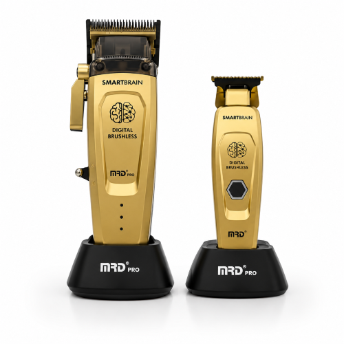 MRD Pro Smart Brain Metal Gold Combo hajvágógép + kontúrvágó gép 