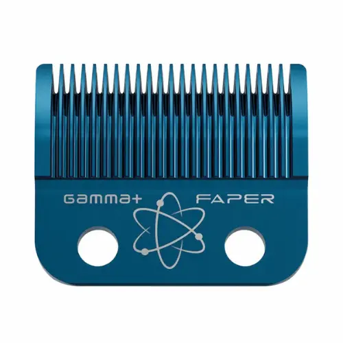 Gamma Piu Faper Blue Titanium Nitride fix hajvágógép penge