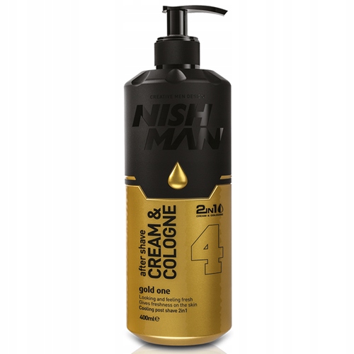 Nishman Cream&Cologne Gold One 04 borotválkozás utáni balzsam 400ml 