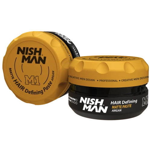Nishman Mat Clay Wax M1 matt hajpomádé argánolajjal 100ml