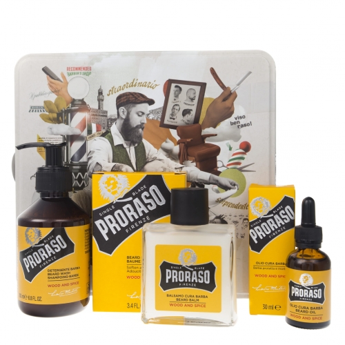 Proraso Wood & Spice szakállápoló szett