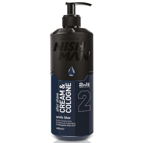 Nishman Cream&Cologne Arctic Blue 02 borotválkozás utáni balzsam 400ml