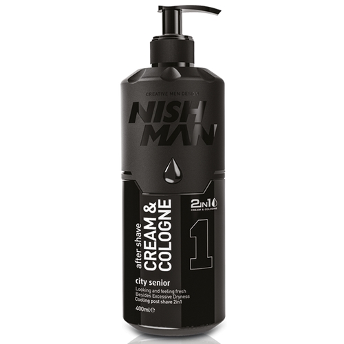 Nishman Cream&Cologne City Senior 01 borotválkozás utáni balzsam 400ml