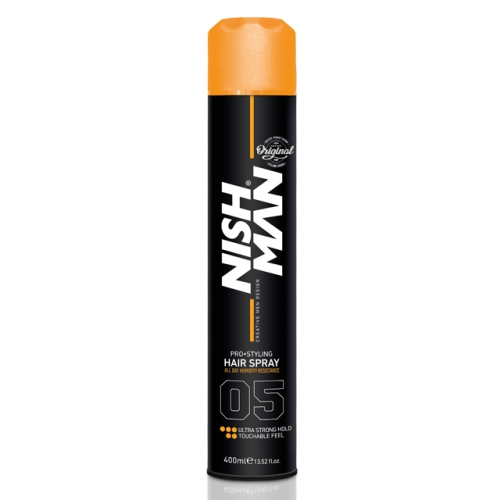 Nishman Pro Styling Hair Spray Ultra Strong Hold 05 hajlakk 400ml