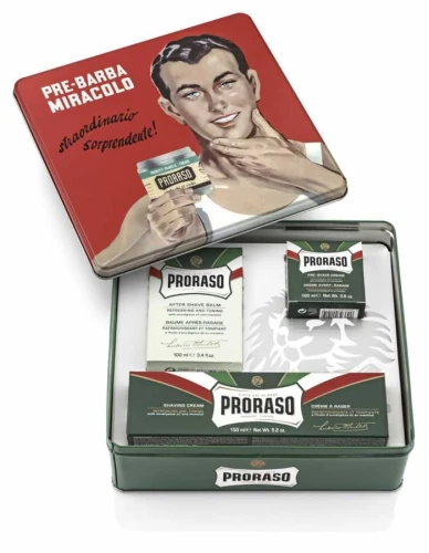 Proraso Vintage Selection Gino borotválkozó szett