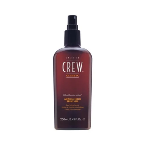 American Crew Medium Hold Spray Gel hajformázó zselé spray 250ml