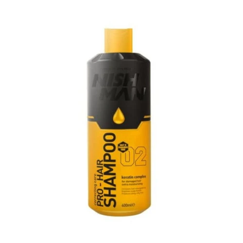Nishman Pro-Hair sampon keratin komplex-szel 400ml