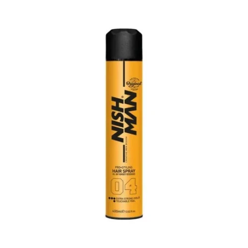 Nishman Pro Styling Hair Spray Extra Strong Hold 04 hajlakk 400ml