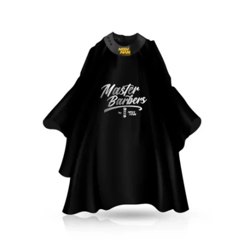 Nishman Barber Cape Black sárga beterítő