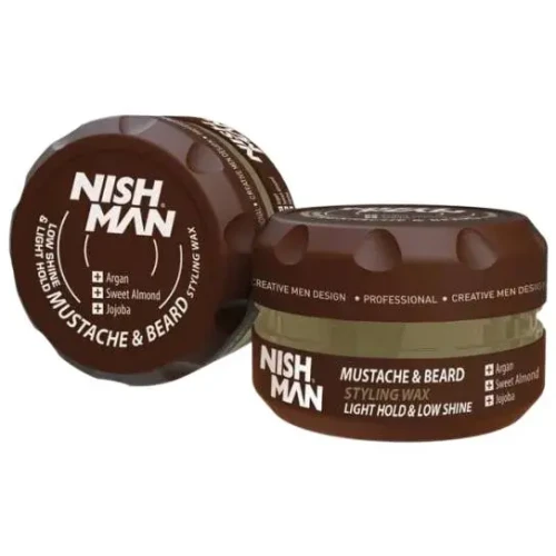 Nishman Beard & Mustache Styling Wax szakáll- és bajuszwax 100ml