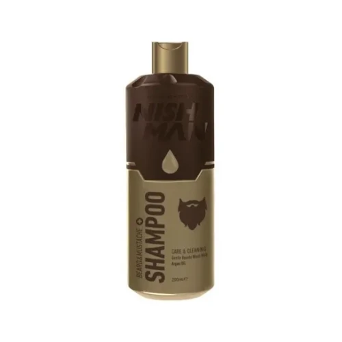 Nishman Beard&Mustache Shampoo szakáll és bajusz sampon 200ml