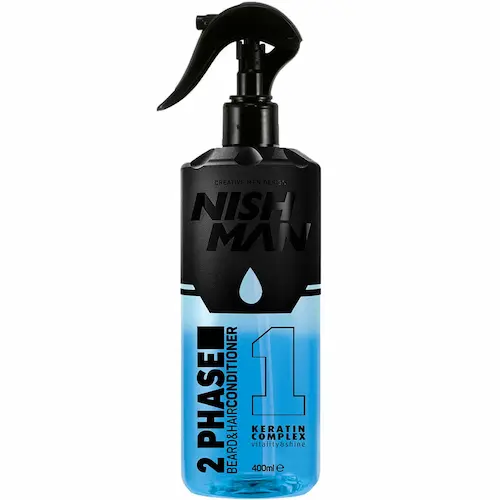 Nishman 2 Phase Keratin Complex 01 szakáll és haj kondicionáló 400ml
