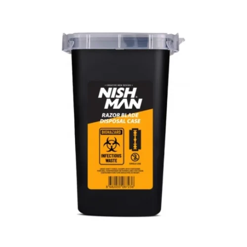 Nishman Razor Blade Disposal Case használt borotvapenge tároló doboz