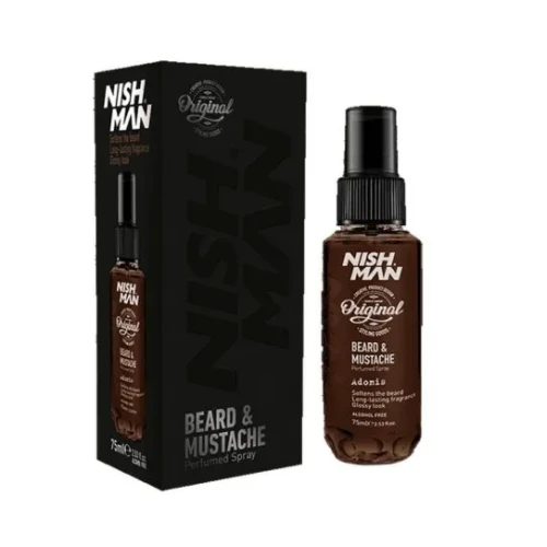 Nishman Beard & Mustache Parfum Adonis szakáll kondicionáló spray 75ml
