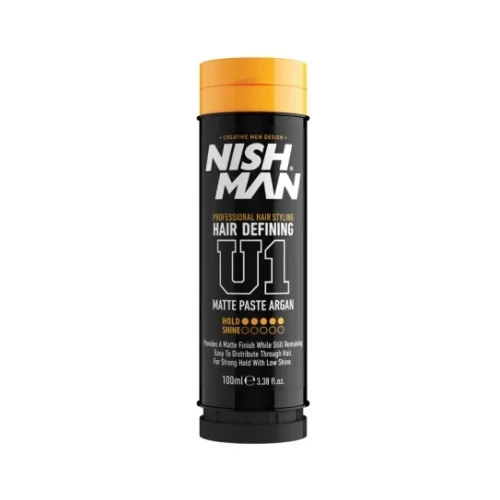 Nishman Matte Paste Argan U1 matt hajformázó paszta 100ml