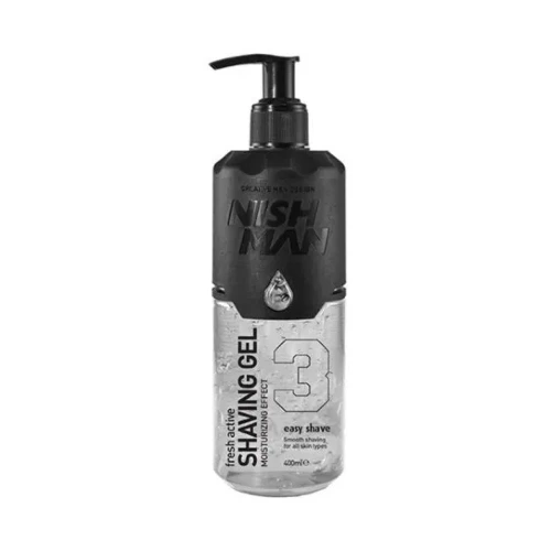 Nishman Shaving Gel 3 Easy Shave borotválkozó gél 400ml