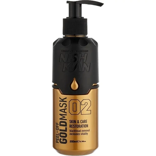 Nishman Peel-Off Gold Mask arany arcmaszk 200ml